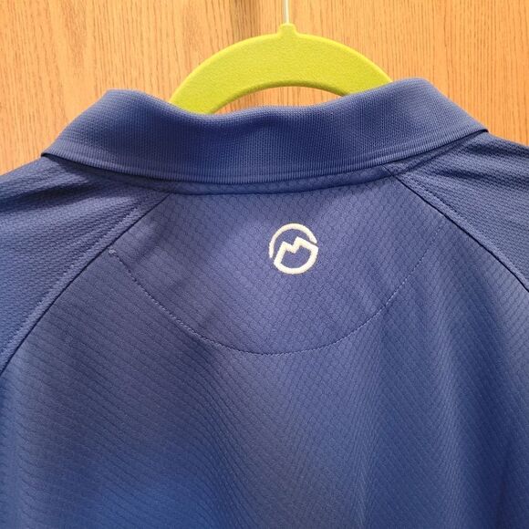 Magellan Outdoors Royal Blue Classic Fit Moisture Wicking Polo Shirt Size XL - Picture 5 of 8